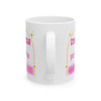 con azucar y LECHE | ceramic mug, (11oz, 15oz)