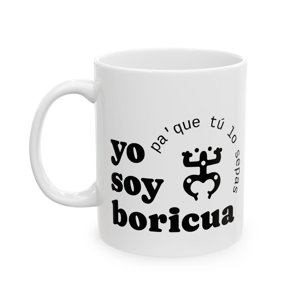 soy boricua | ceramic mug, (11oz, 15oz)
