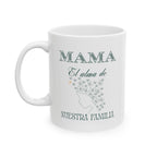 Mama - alma de nuestra familia | green | ceramic coffee cup
