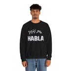 mas que habla | unisex heavy blend™ crewneck sweatshirt