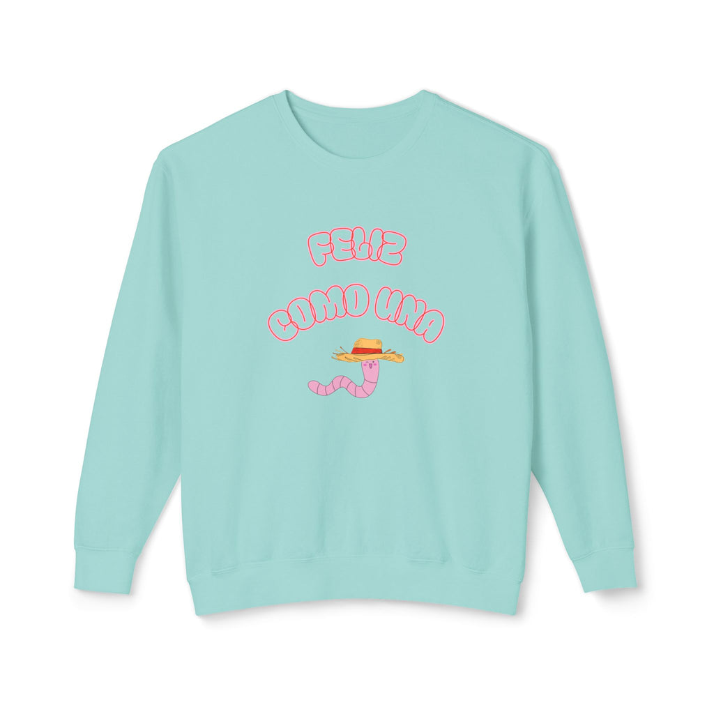 feliz como una lombriz | sudadera| pullover sweater