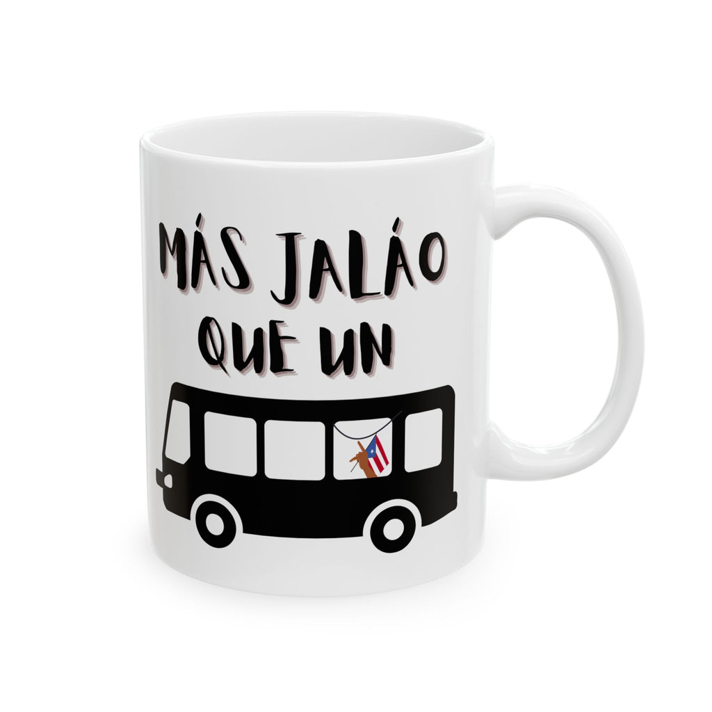 más jaláo que un timbre de guagua | ceramic coffee cup