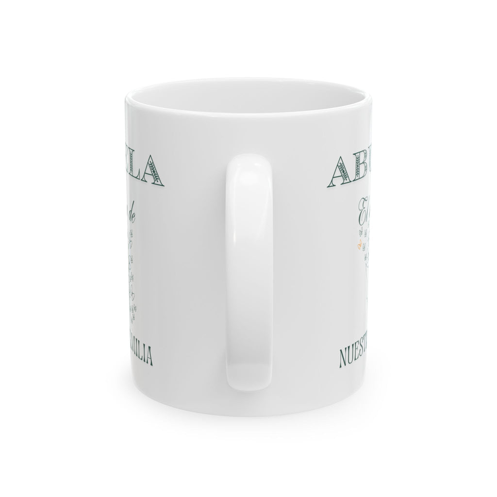 Abuela - alma de nuestra familia | green | ceramic coffee cup