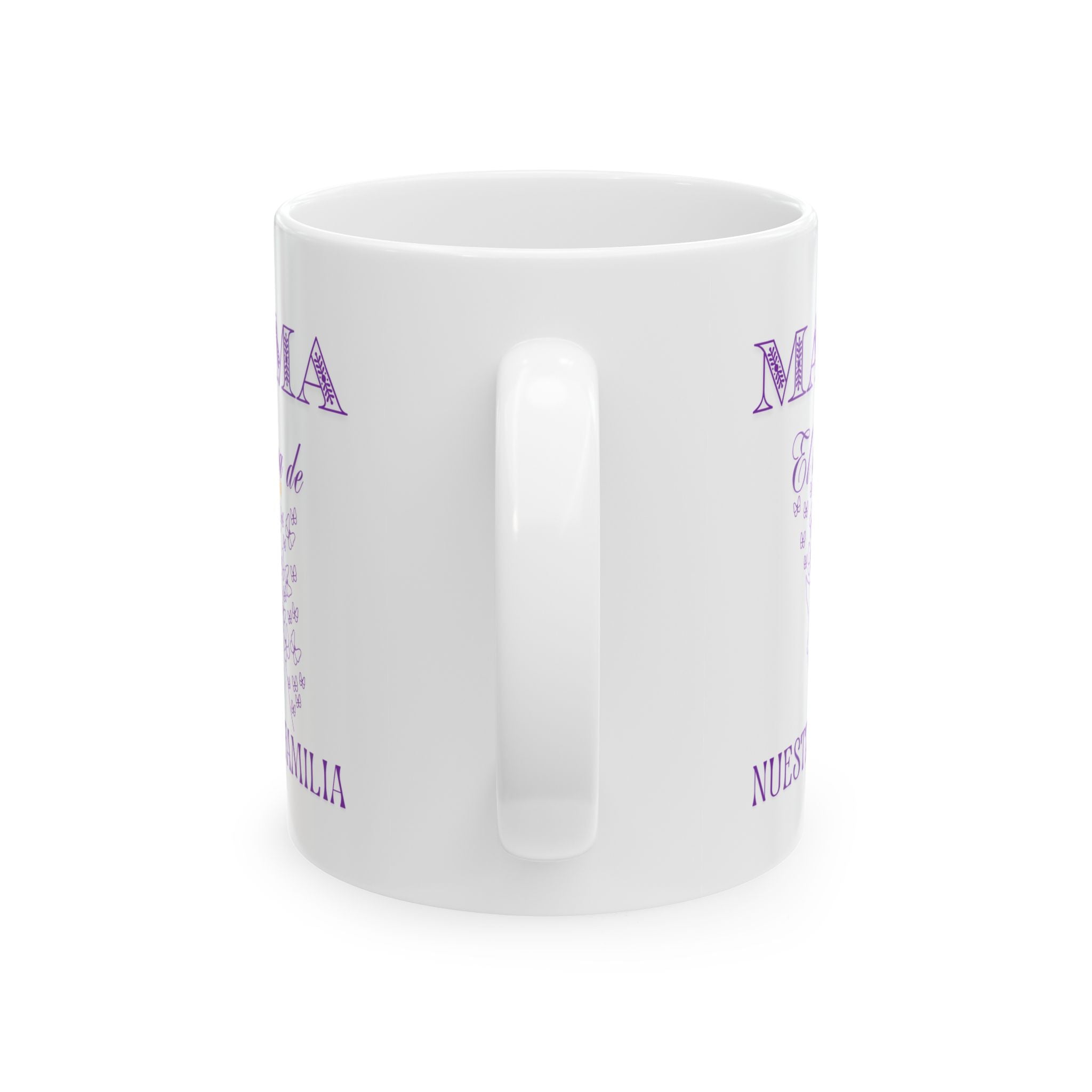 Mama - alma de nuestra familia | purple | ceramic coffee cup