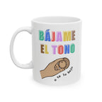 bájame el tono - colorblock! | ceramic coffee cup