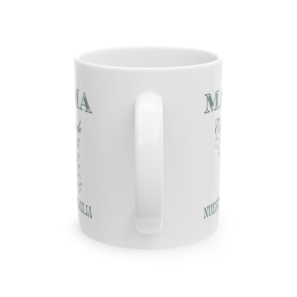 Mama - alma de nuestra familia | green | ceramic coffee cup