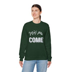 mas que come | unisex heavy blend™ crewneck sweatshirt