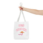 feliz como una lombriz | tote bag (AOP)