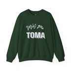 mas que toma | unisex heavy blend™ crewneck sweatshirt