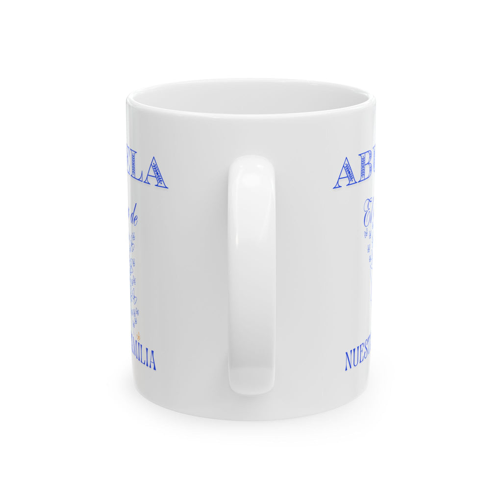 Abuela - alma de nuestra familia | blue | ceramic coffee cup
