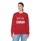 mas que chava | unisex heavy blend™ crewneck sweatshirt