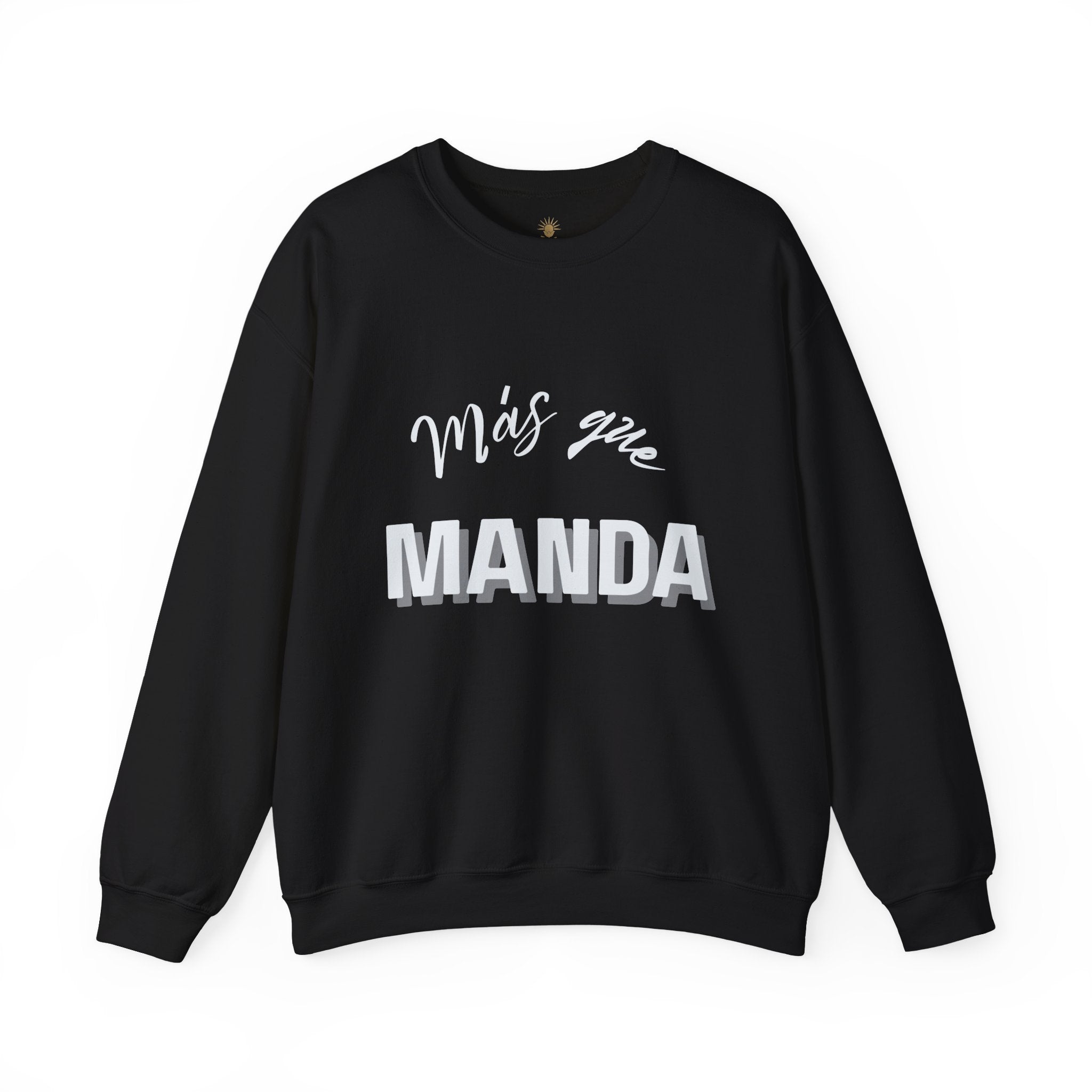mas que manda | unisex heavy blend™ crewneck sweatshirt
