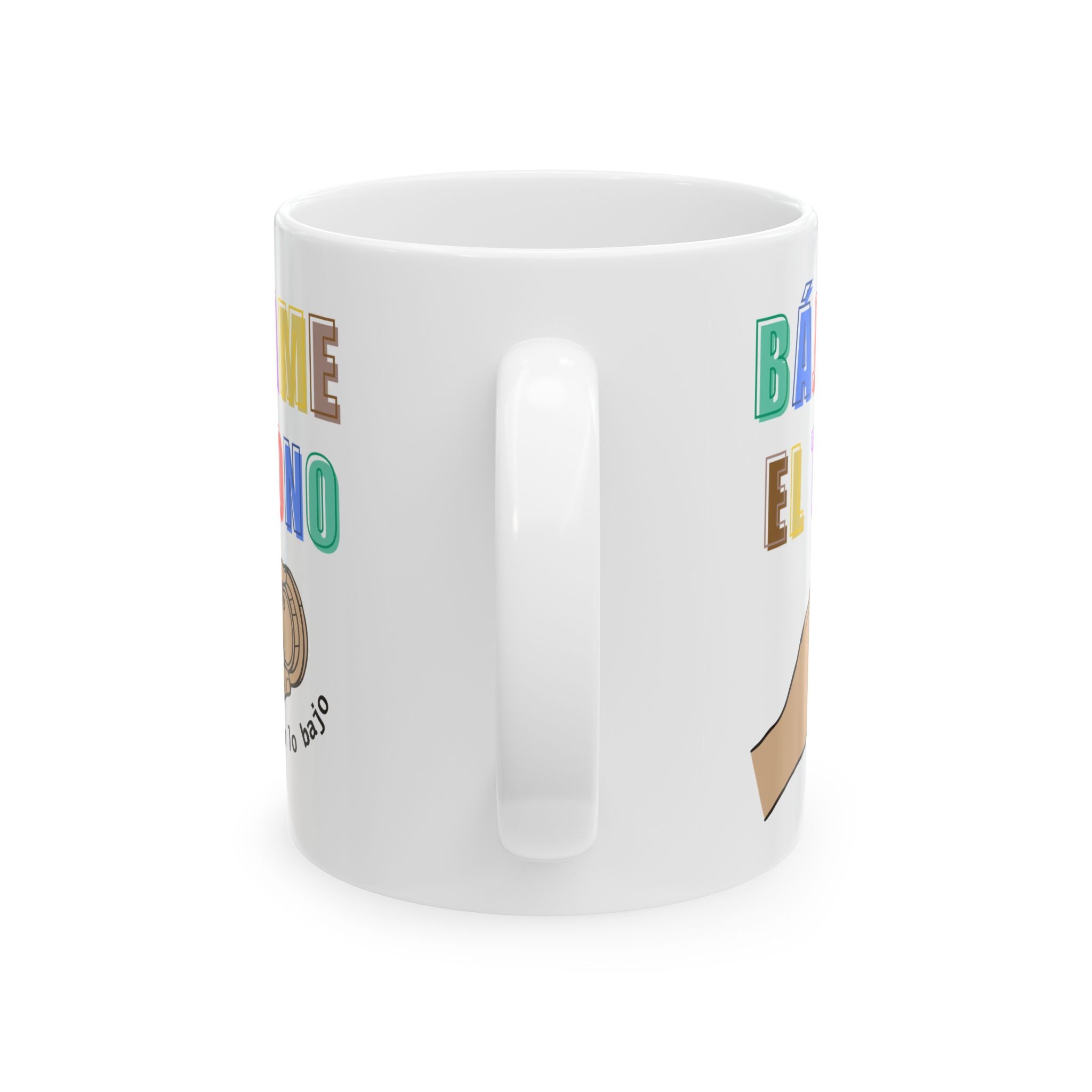 bájame el tono - colorblock! | ceramic coffee cup