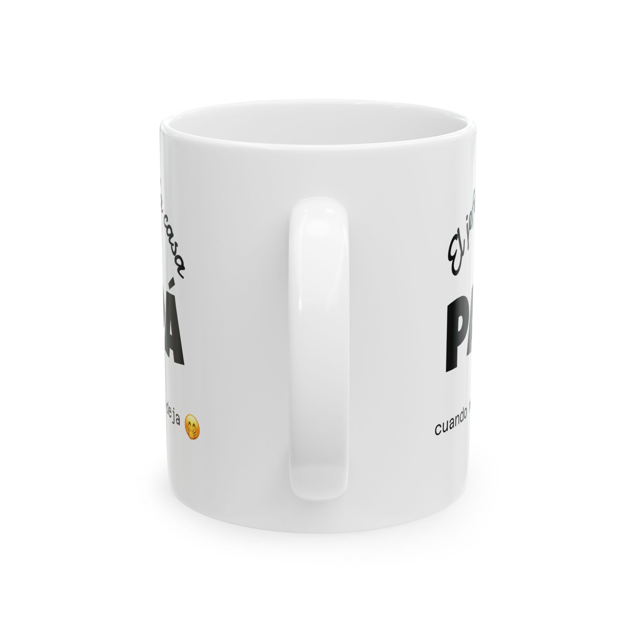 el jefe de la casa | ceramic coffee cup