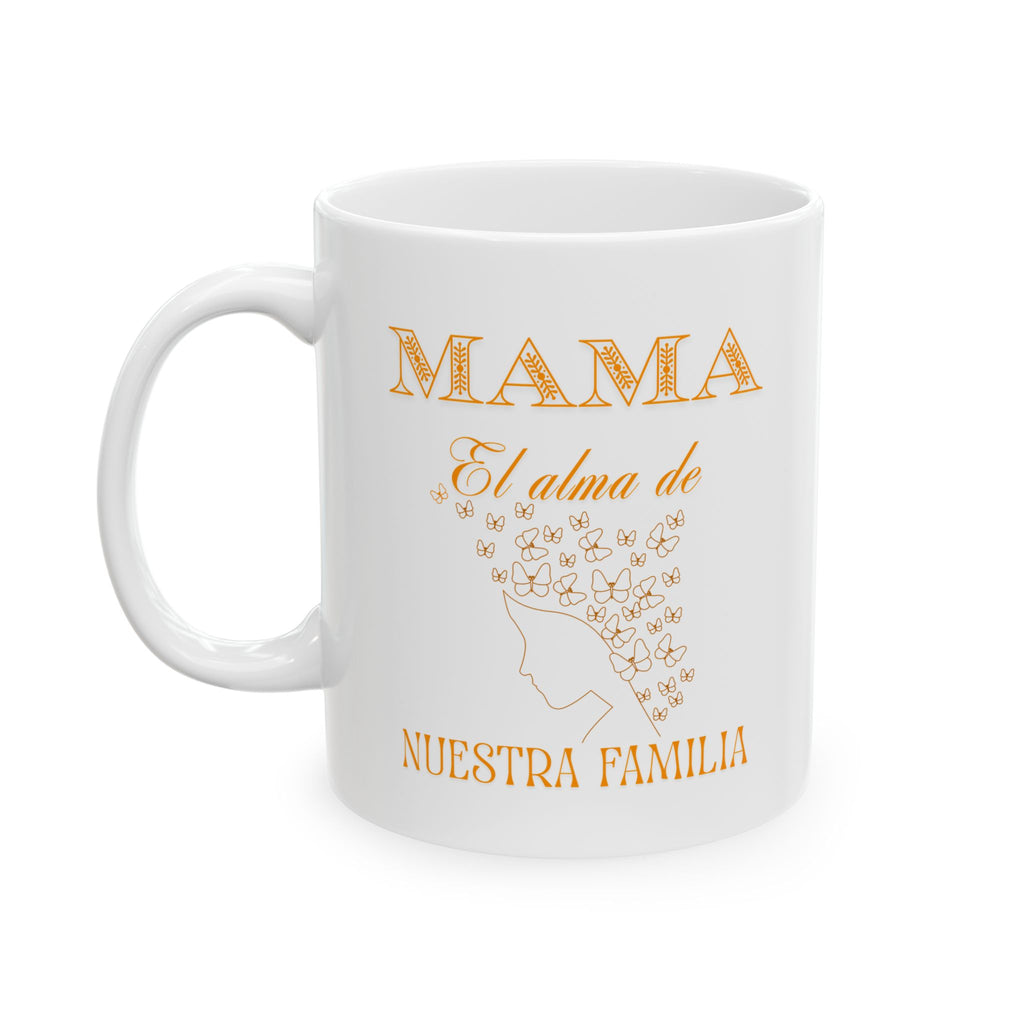 Mama - alma de nuestra familia | yellow | ceramic coffee cup