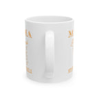 Mama - alma de nuestra familia | yellow | ceramic coffee cup