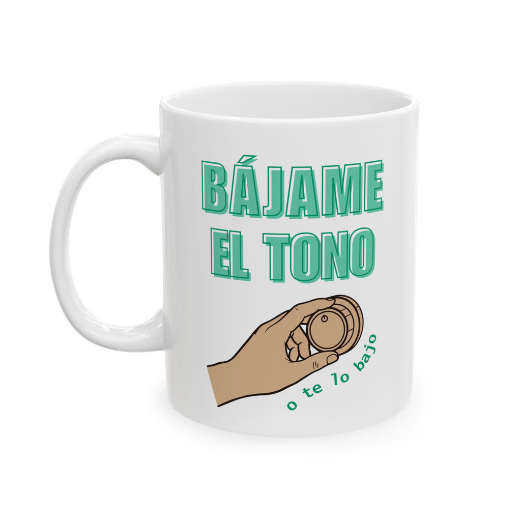 bájame el tono | ceramic coffee cup