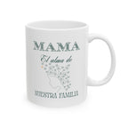 Mama - alma de nuestra familia | green | ceramic coffee cup