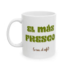 el mas fresco | retro ceramic coffee cup