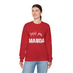 mas que manda | unisex heavy blend™ crewneck sweatshirt