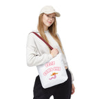 feliz como una lombriz | tote bag (AOP)