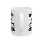 más jaláo que un timbre de guagua | ceramic coffee cup