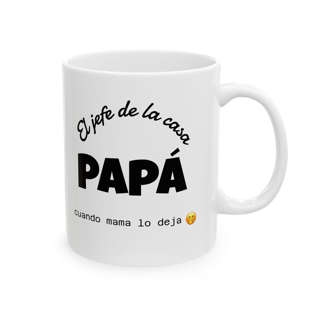 el jefe de la casa | ceramic coffee cup