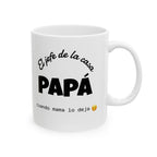 el jefe de la casa | ceramic coffee cup