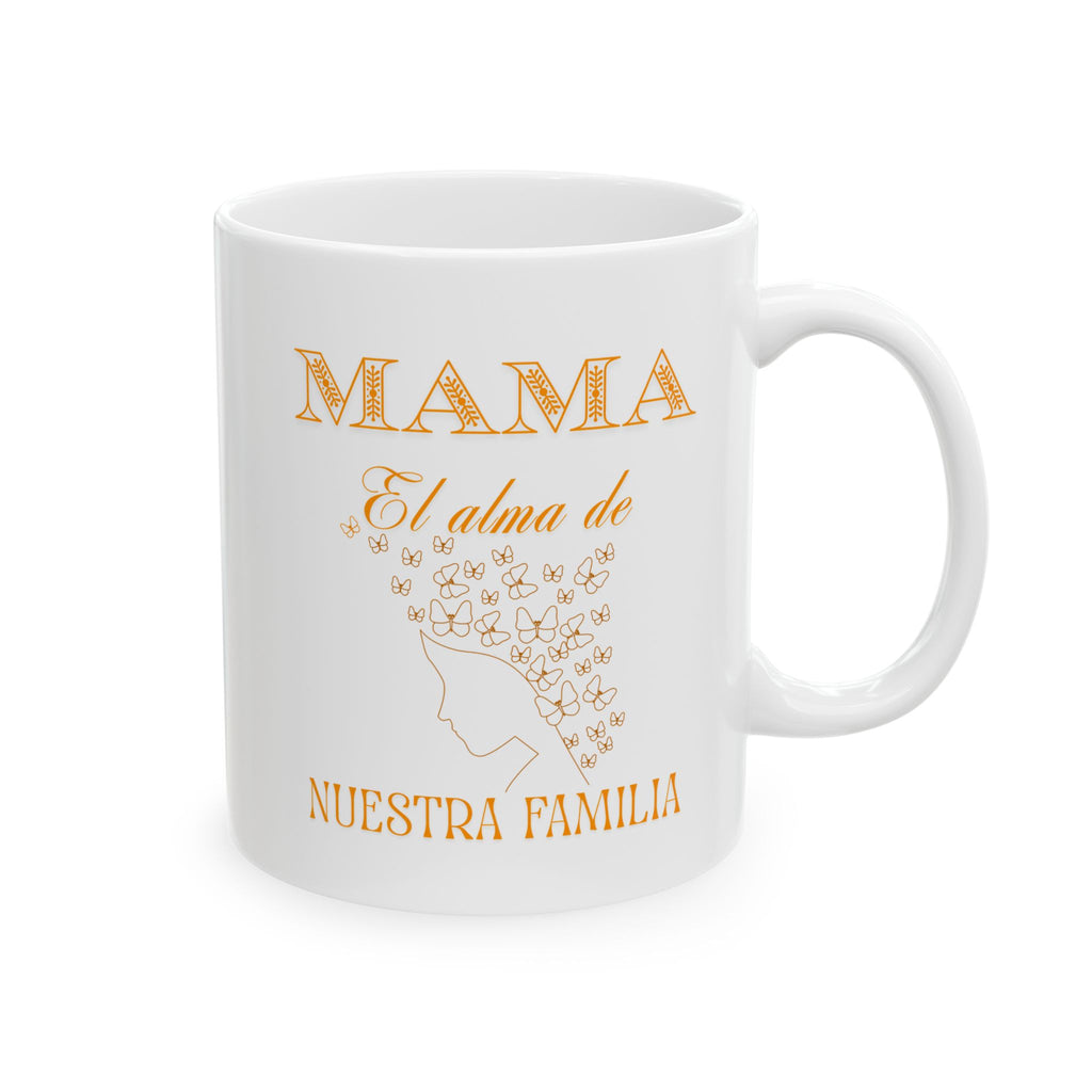 Mama - alma de nuestra familia | yellow | ceramic coffee cup