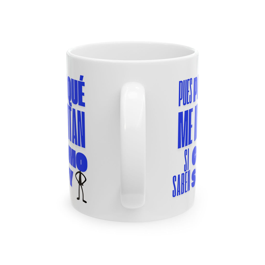 pa' qué me invitan? | ceramic coffee cup