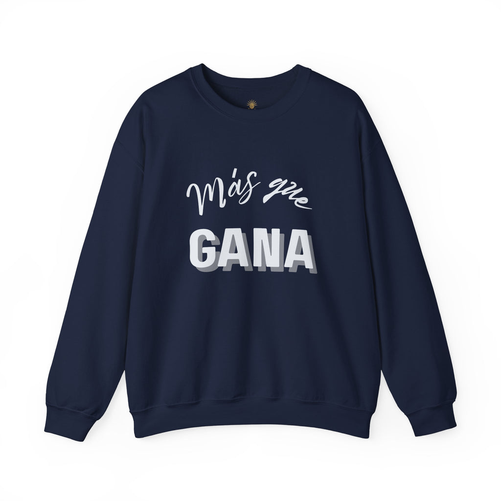 mas que gana | unisex heavy blend™ crewneck sweatshirt