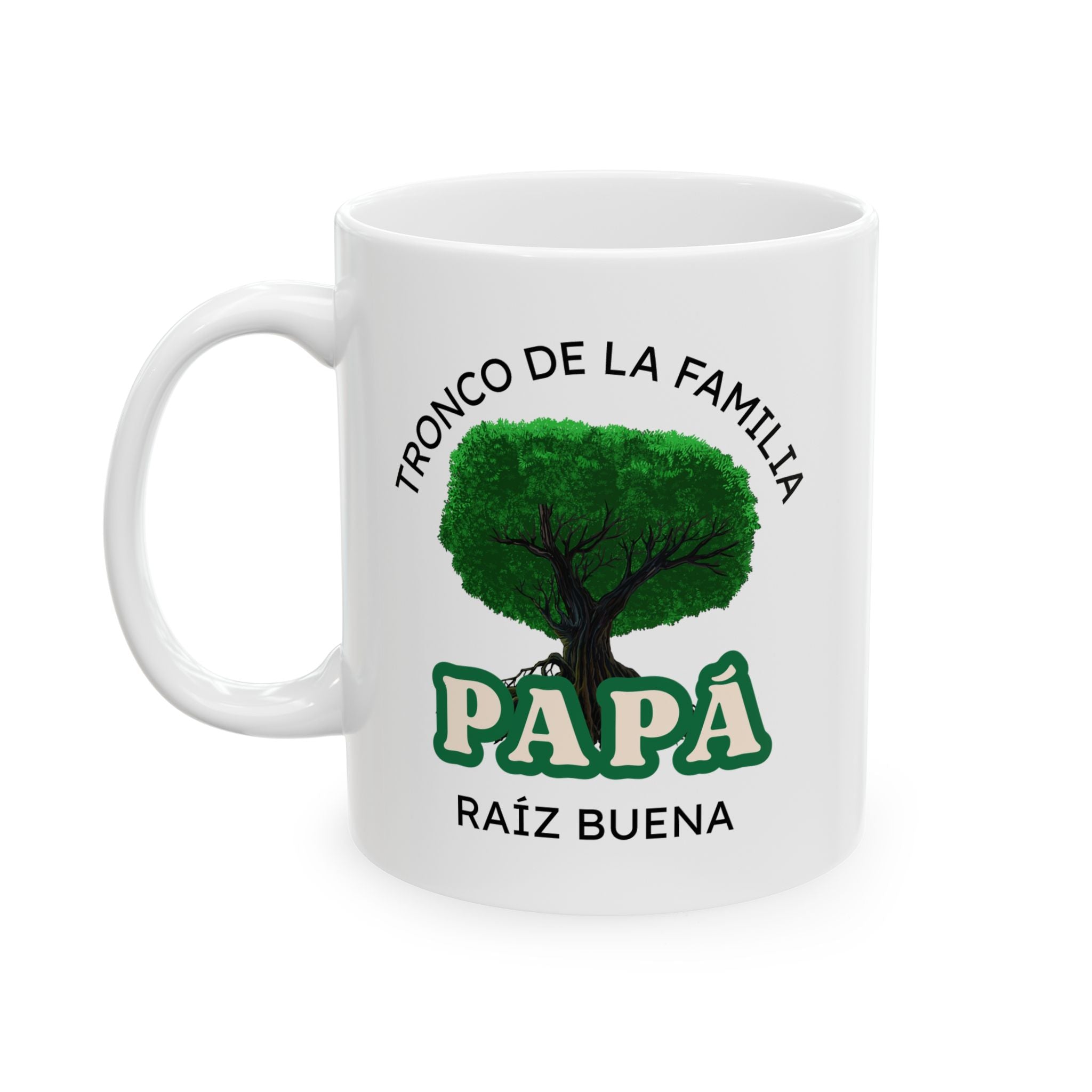 tronco de la familia | papa | ceramic coffee cup