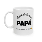 el jefe de la casa | ceramic coffee cup