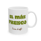 el mas fresco | retro ceramic coffee cup