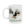 a que me voy | ceramic coffee cup