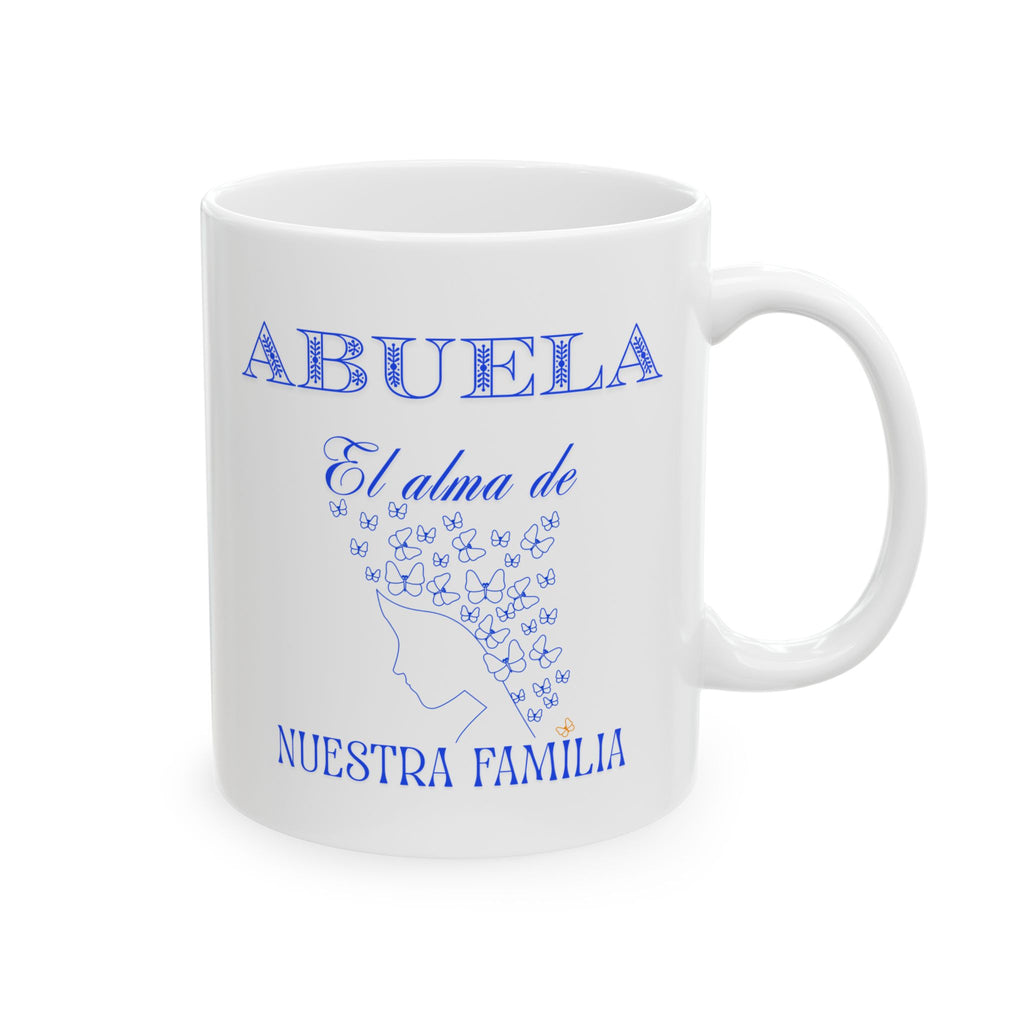 Abuela - alma de nuestra familia | blue | ceramic coffee cup