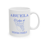 Abuela - alma de nuestra familia | blue | ceramic coffee cup