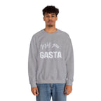 mas que gasta | unisex heavy blend™ crewneck sweatshirt